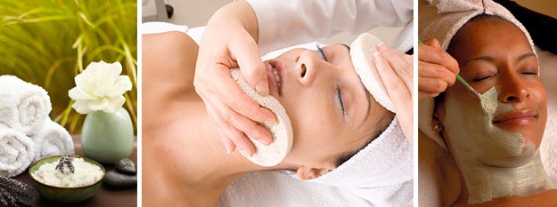 cosmotology facials collage