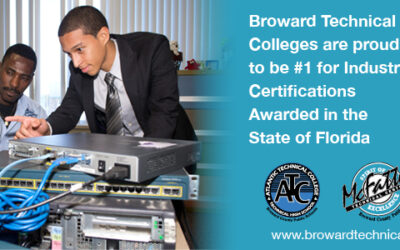 Broward Technical Colleges Lead State Again with Most Earned Industry Certifications