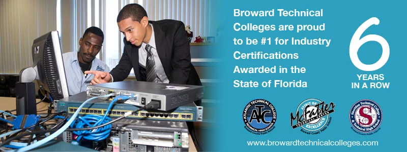 Broward Technical Colleges students participate in the Network Support Services program