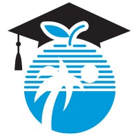 Broward County Public Schools Logo broward county public schools logo, blue with black graduation cap<br />